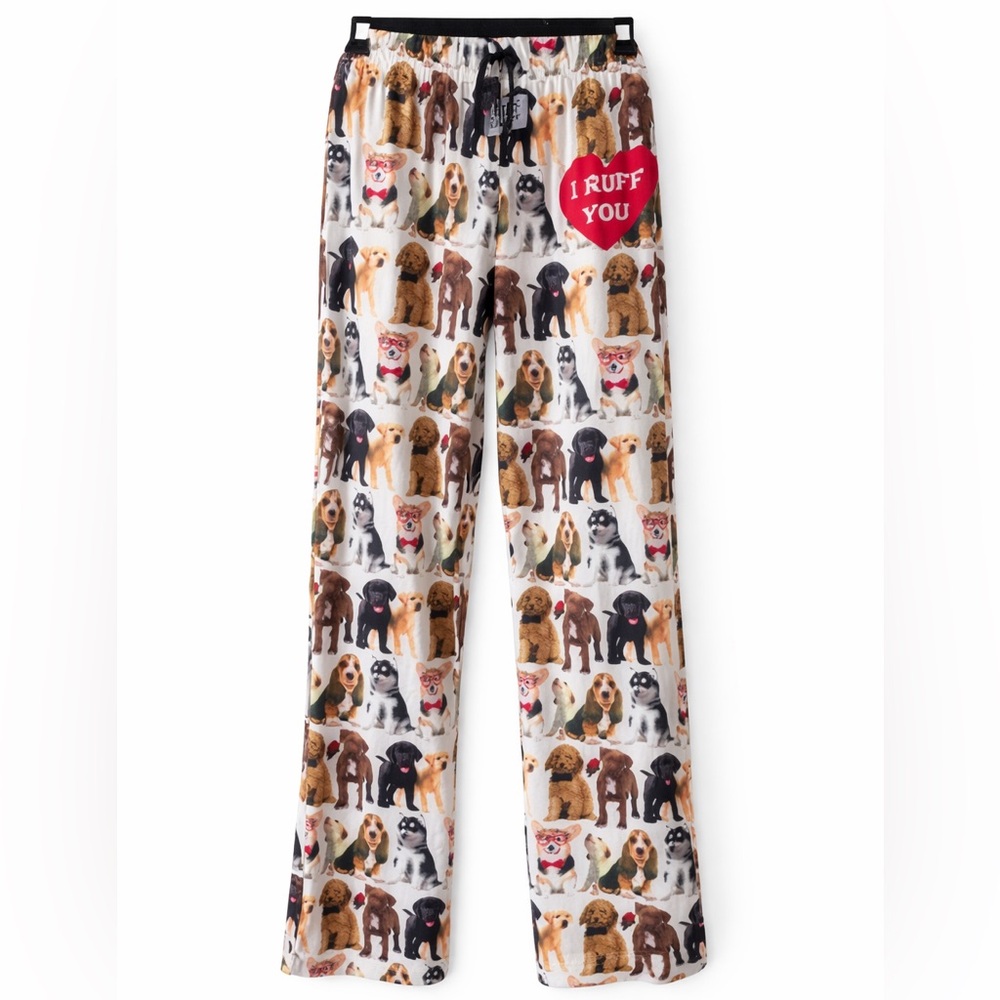 Brief Insanity Pajama Lounge Pants dogs unisex size XL